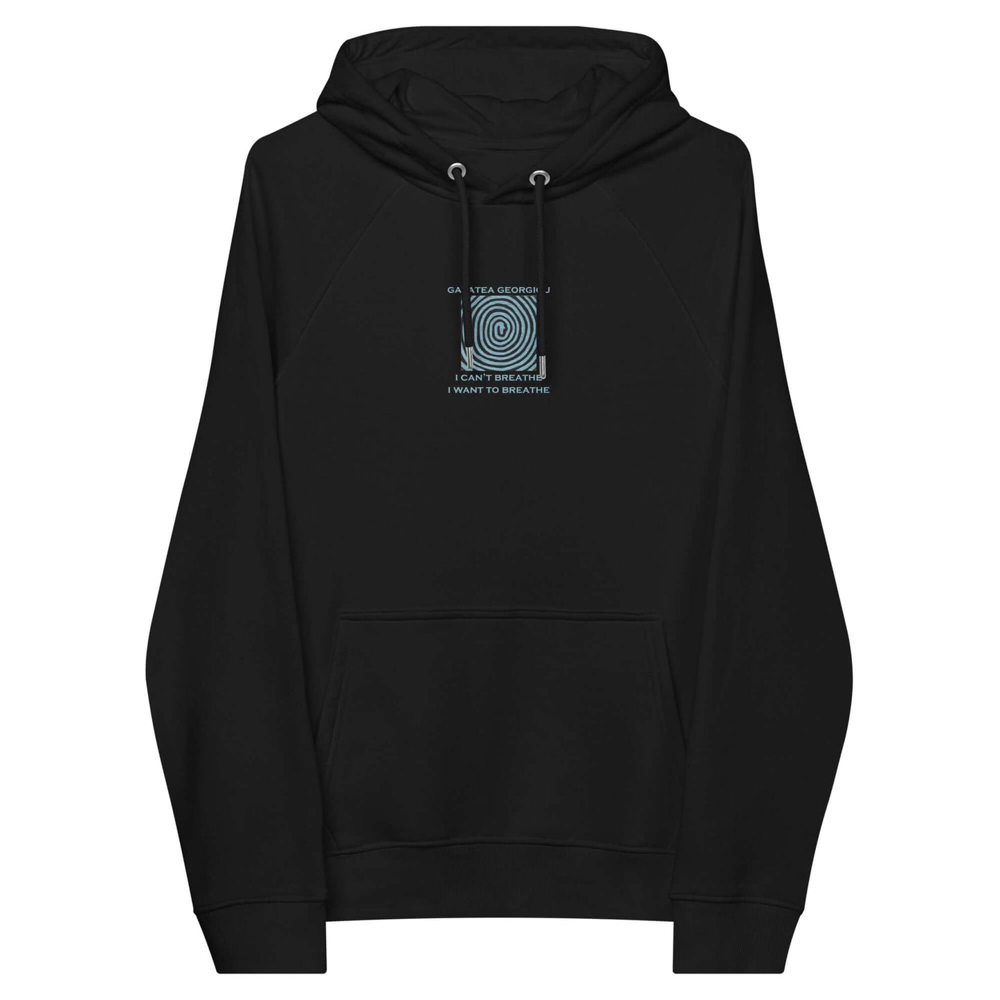 Lying - Embroidery Unisex eco raglan hoodie