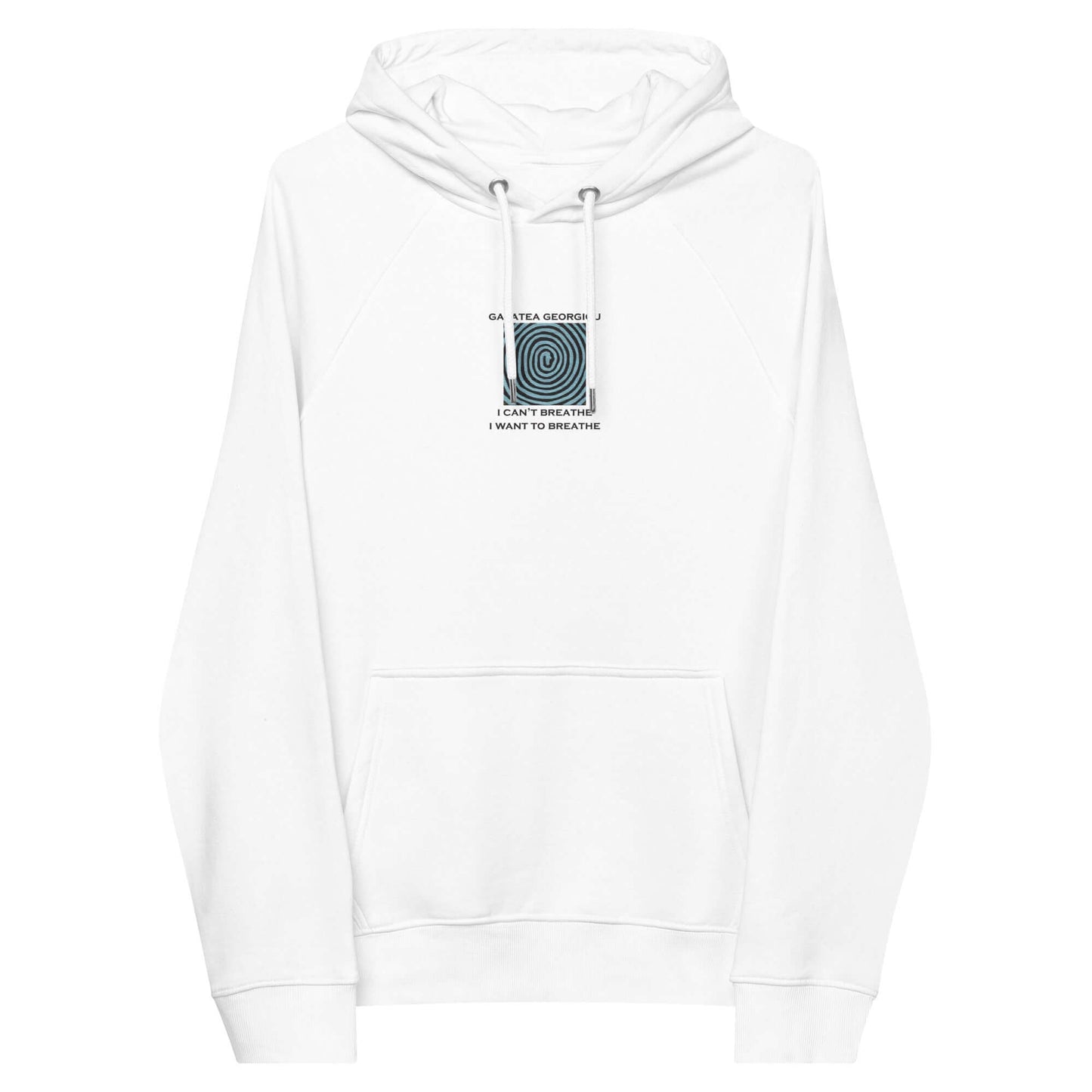 Lying - Embroidery Unisex eco raglan hoodie