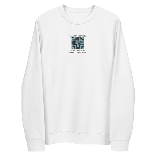 Lying - Embroidery Unisex eco sweatshirt