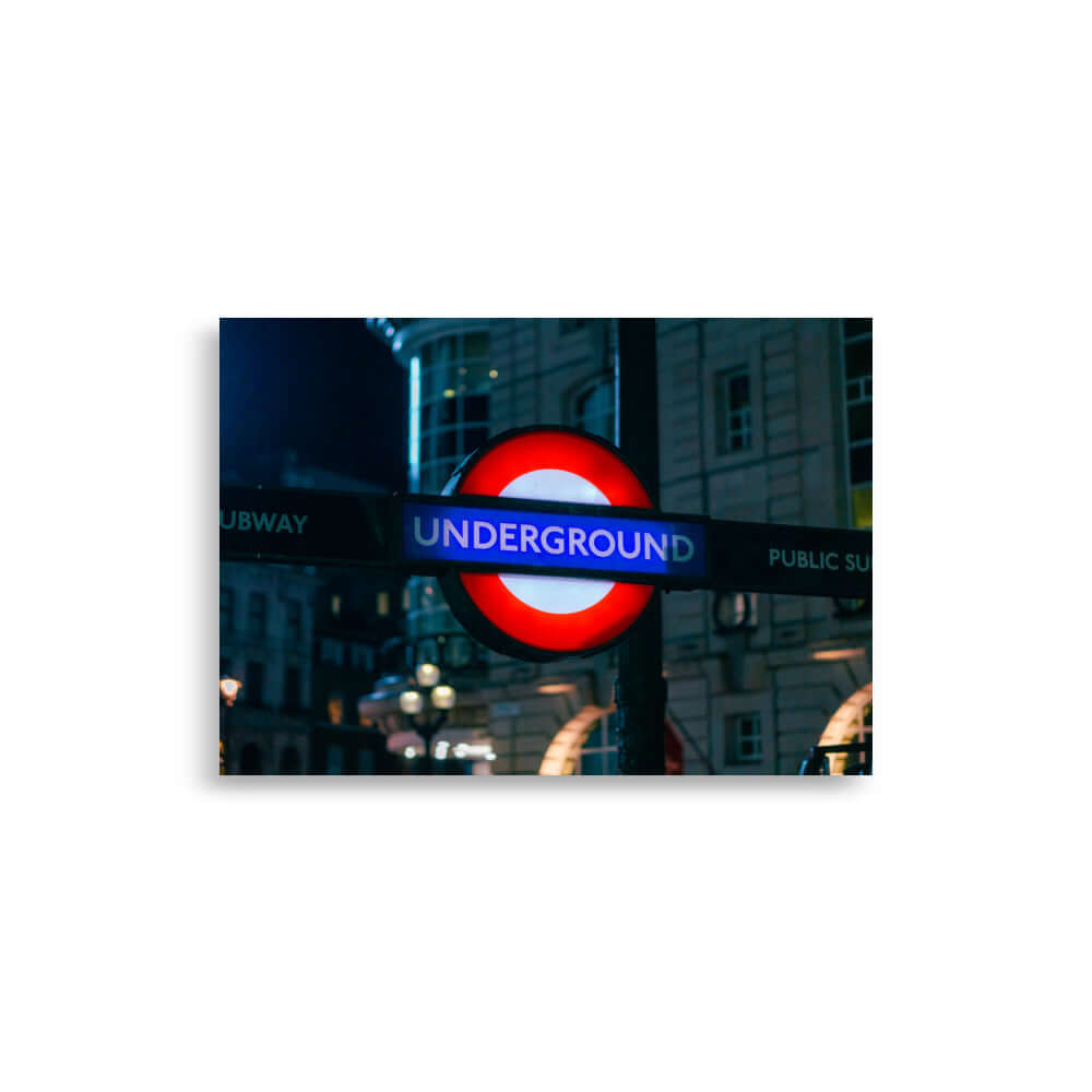 London's Underground Sign