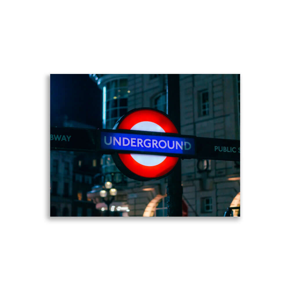 London's Underground Sign