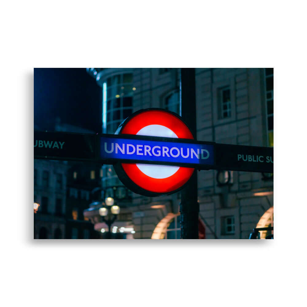 London's Underground Sign