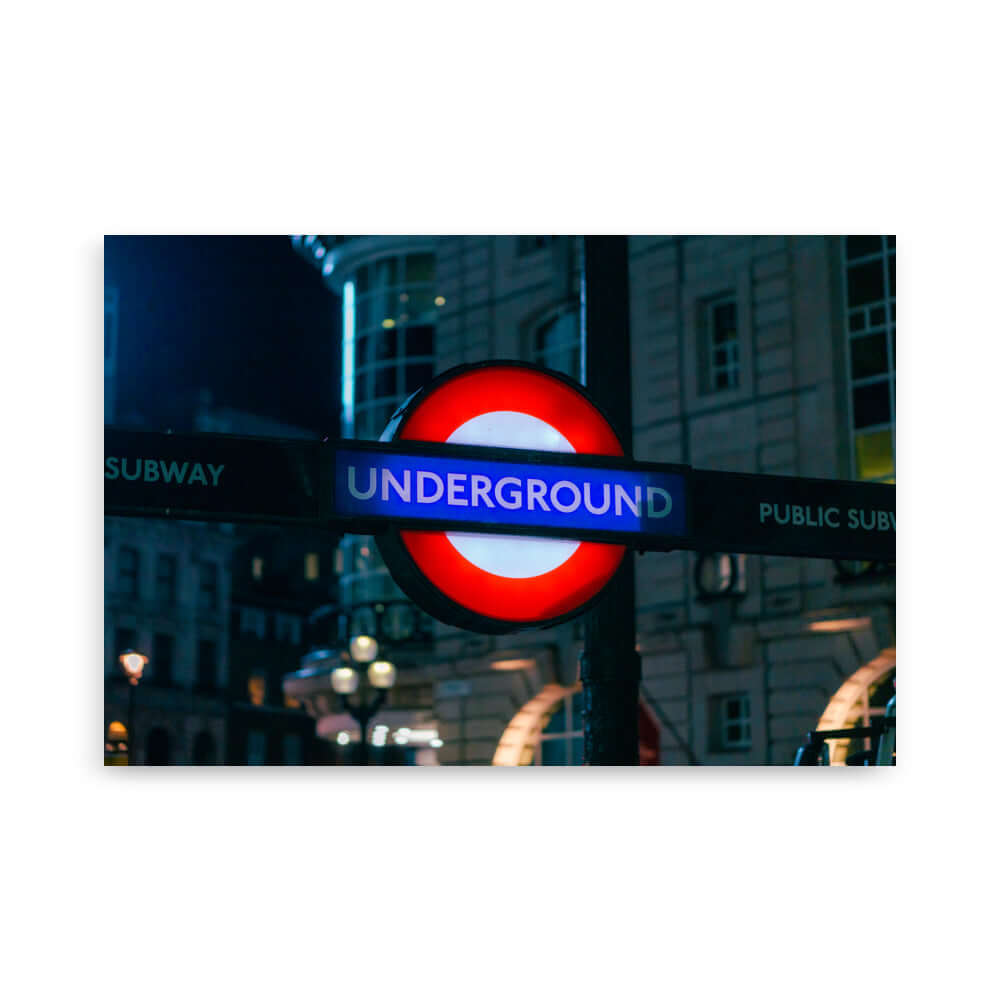 London's Underground Sign