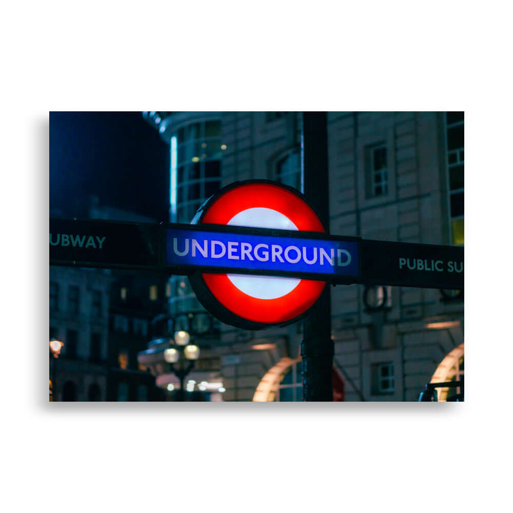 London's Underground Sign