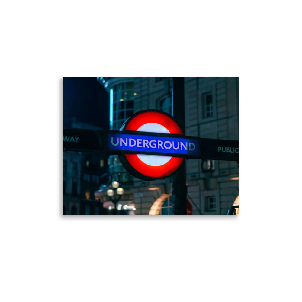 London's Underground Sign