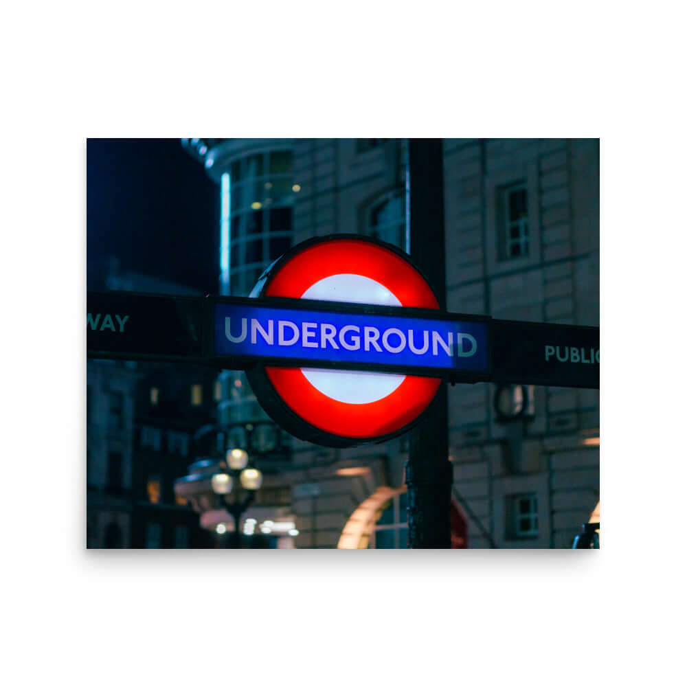 London's Underground Sign