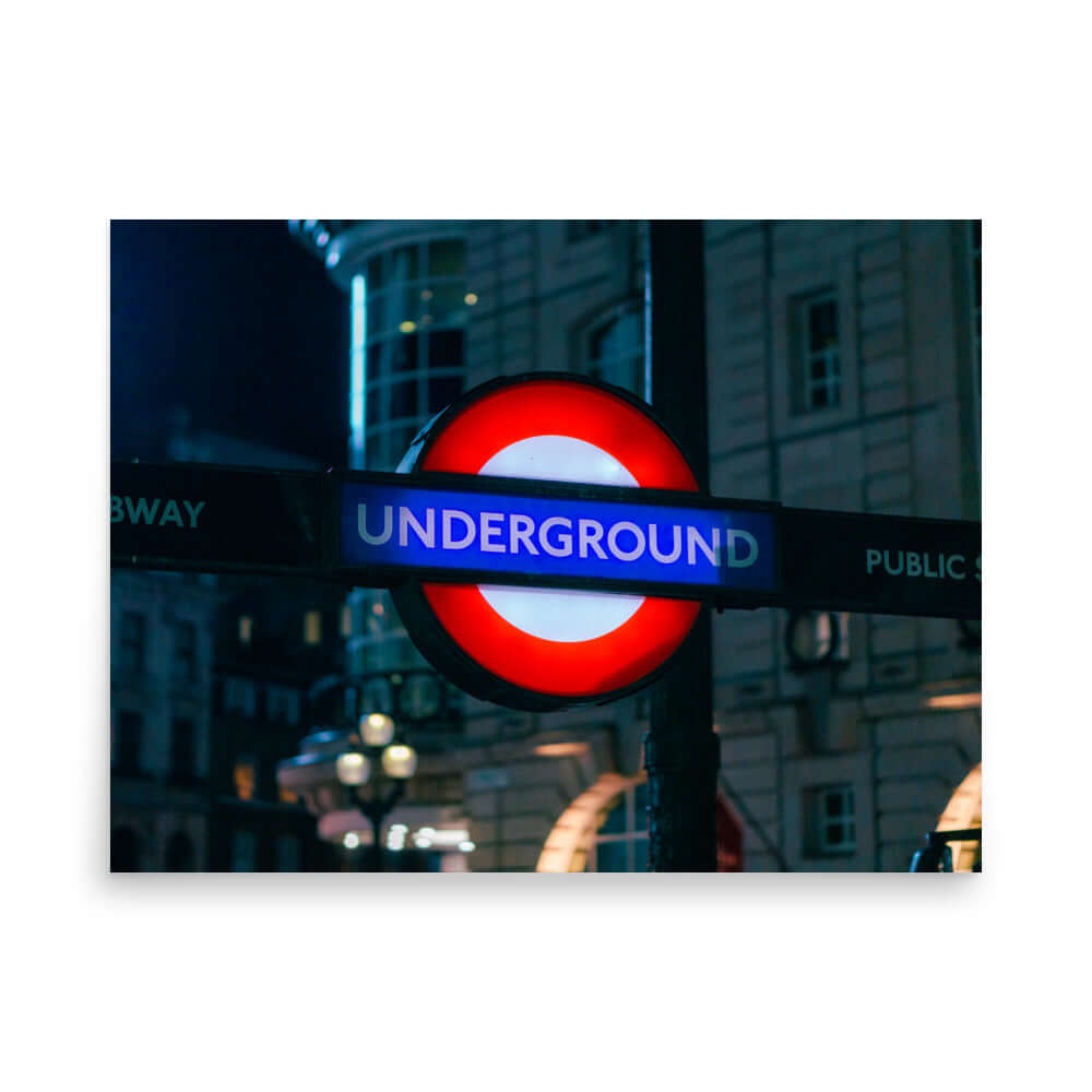 London's Underground Sign