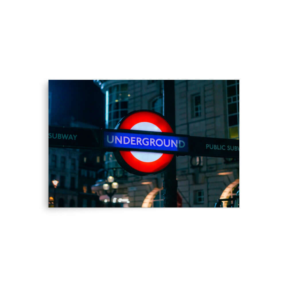 London's Underground Sign