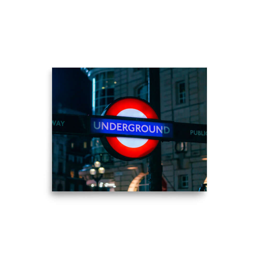 London's Underground Sign