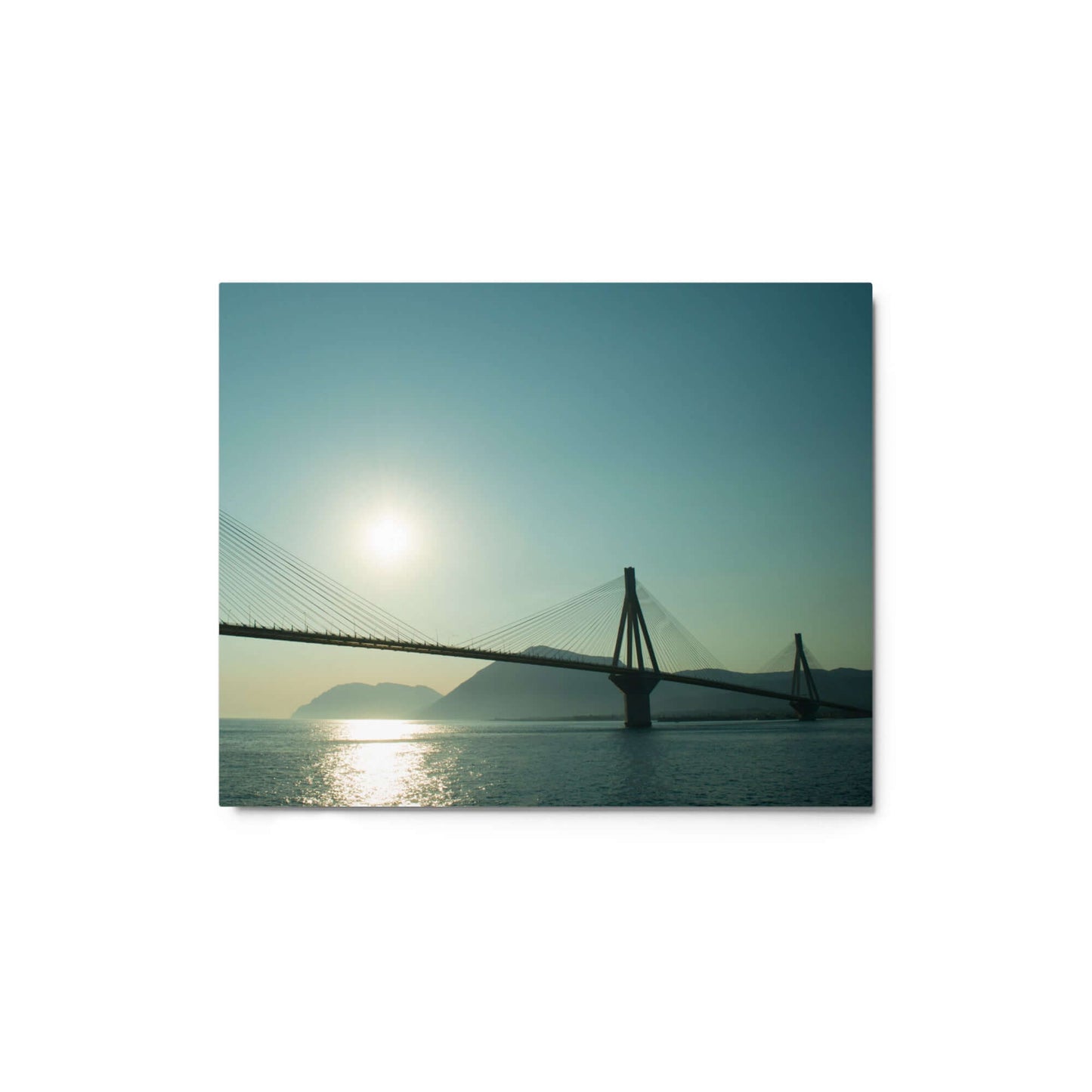 Rio Antirio Bridge Sunset