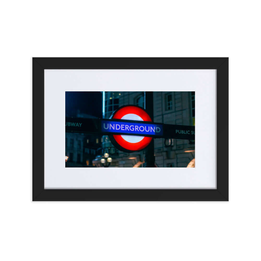 London's Underground Sign