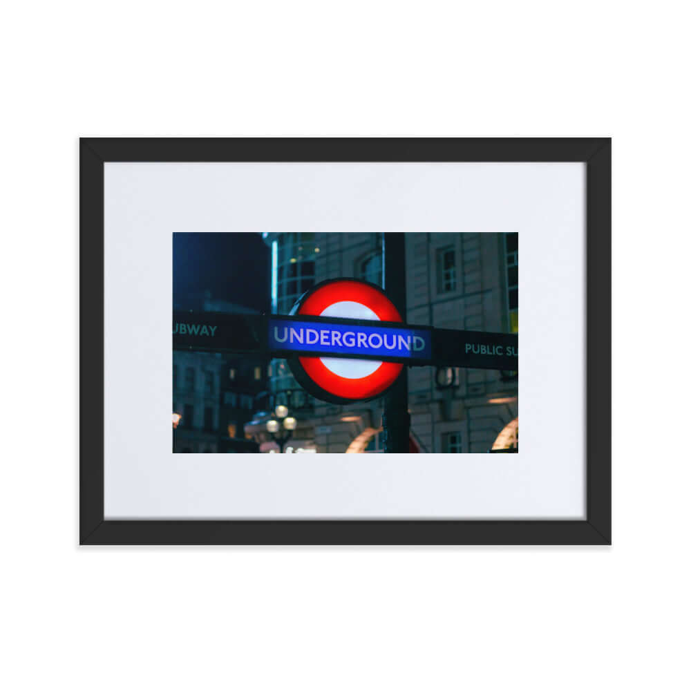 London's Underground Sign