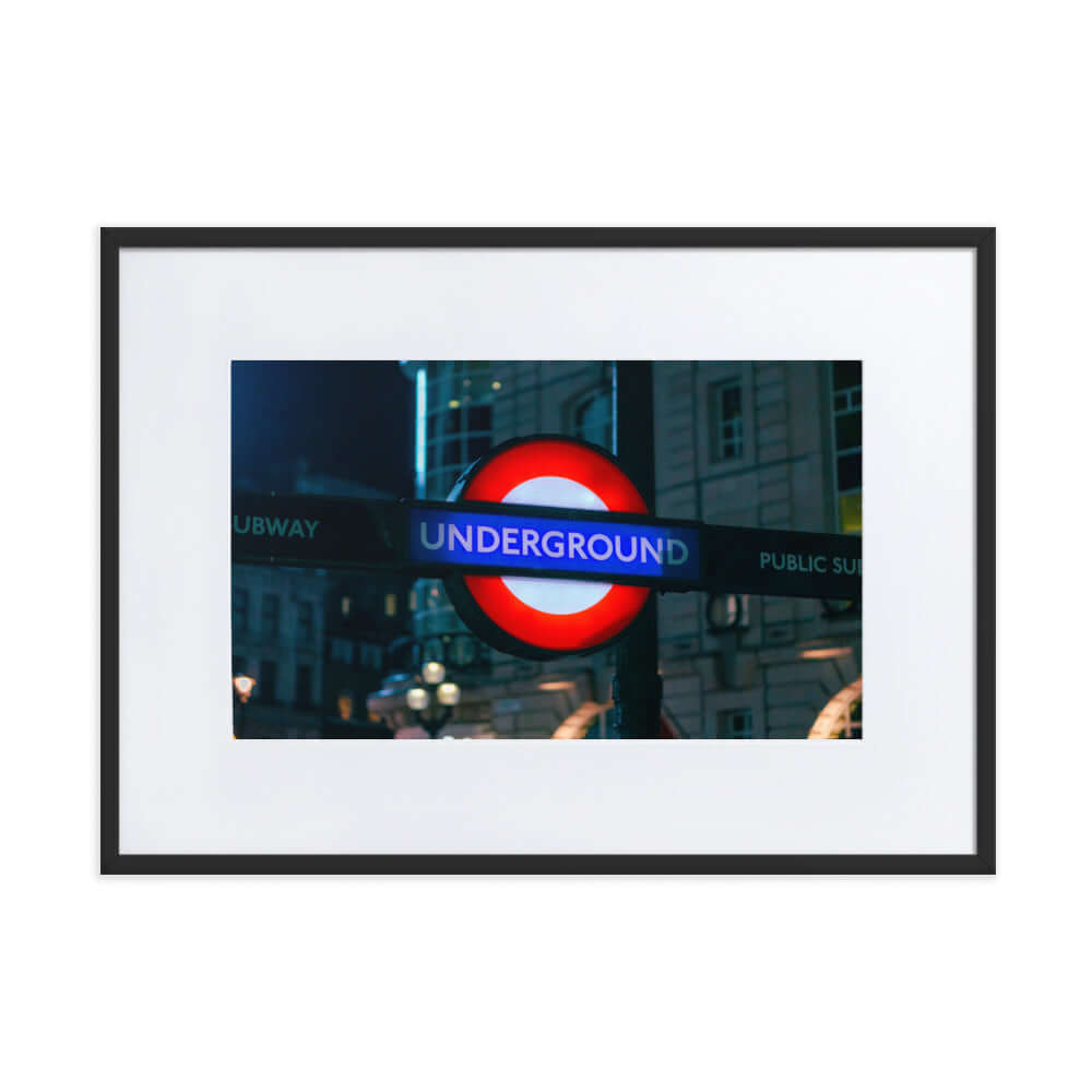 London's Underground Sign