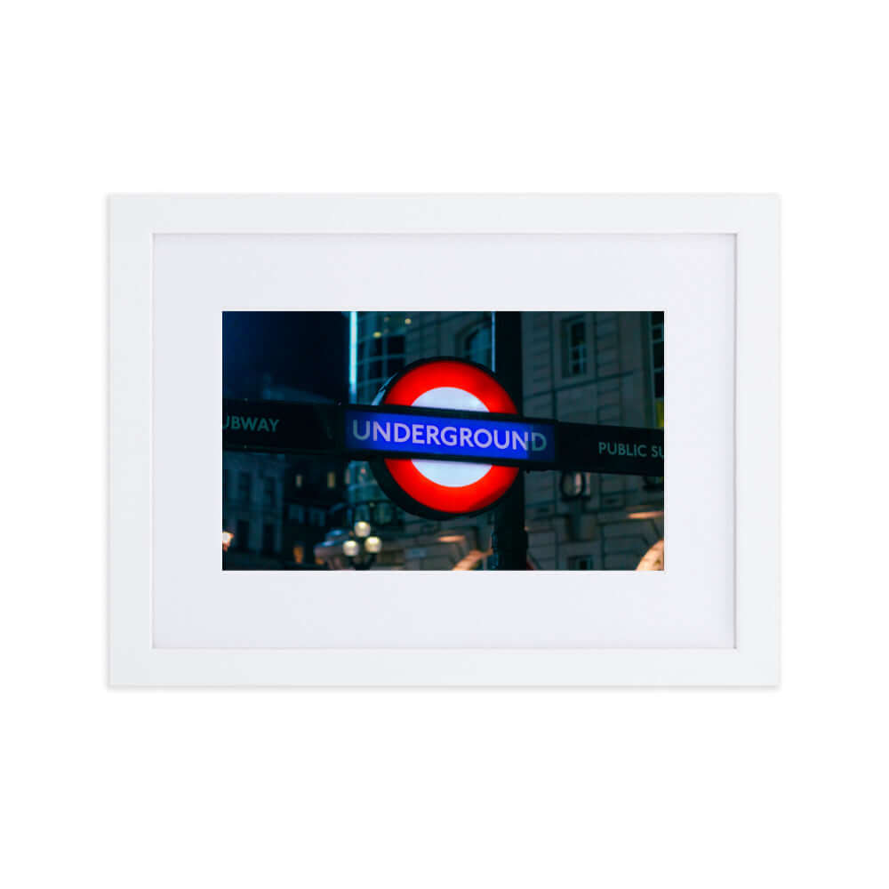 London's Underground Sign