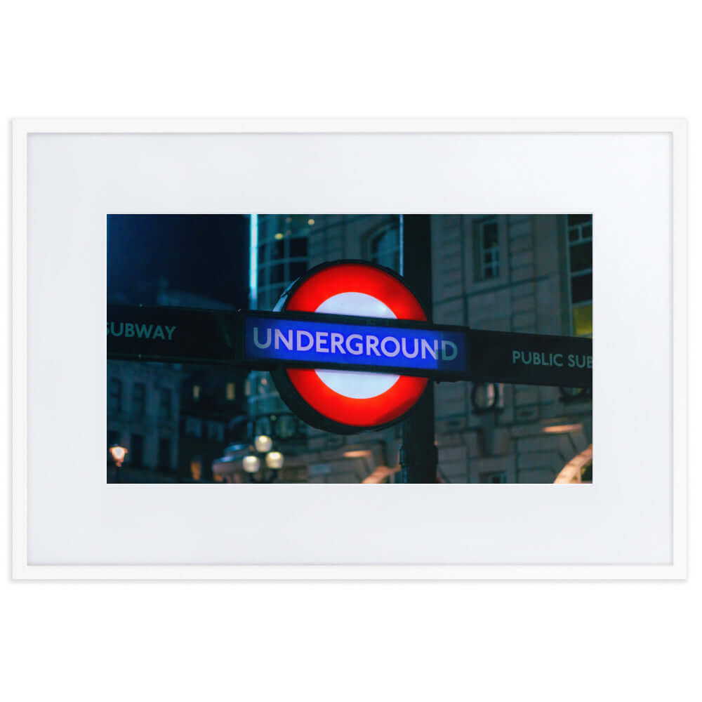 London's Underground Sign