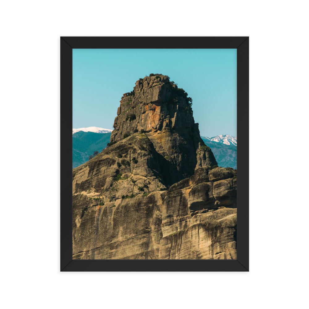 Meteora rock formation Greece