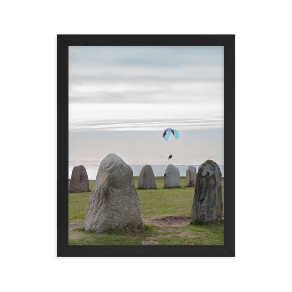 Ales Stenar paragliding