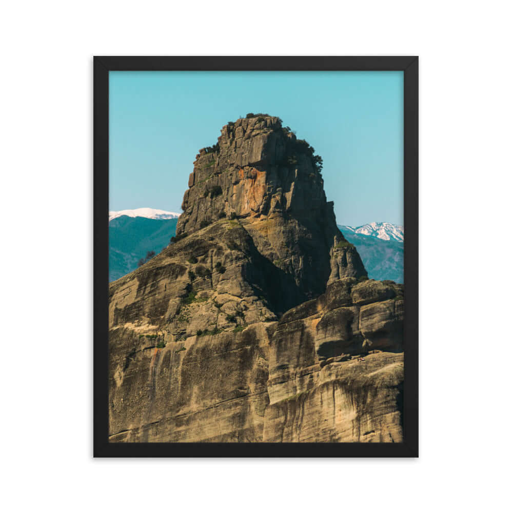 Meteora rock formation Greece