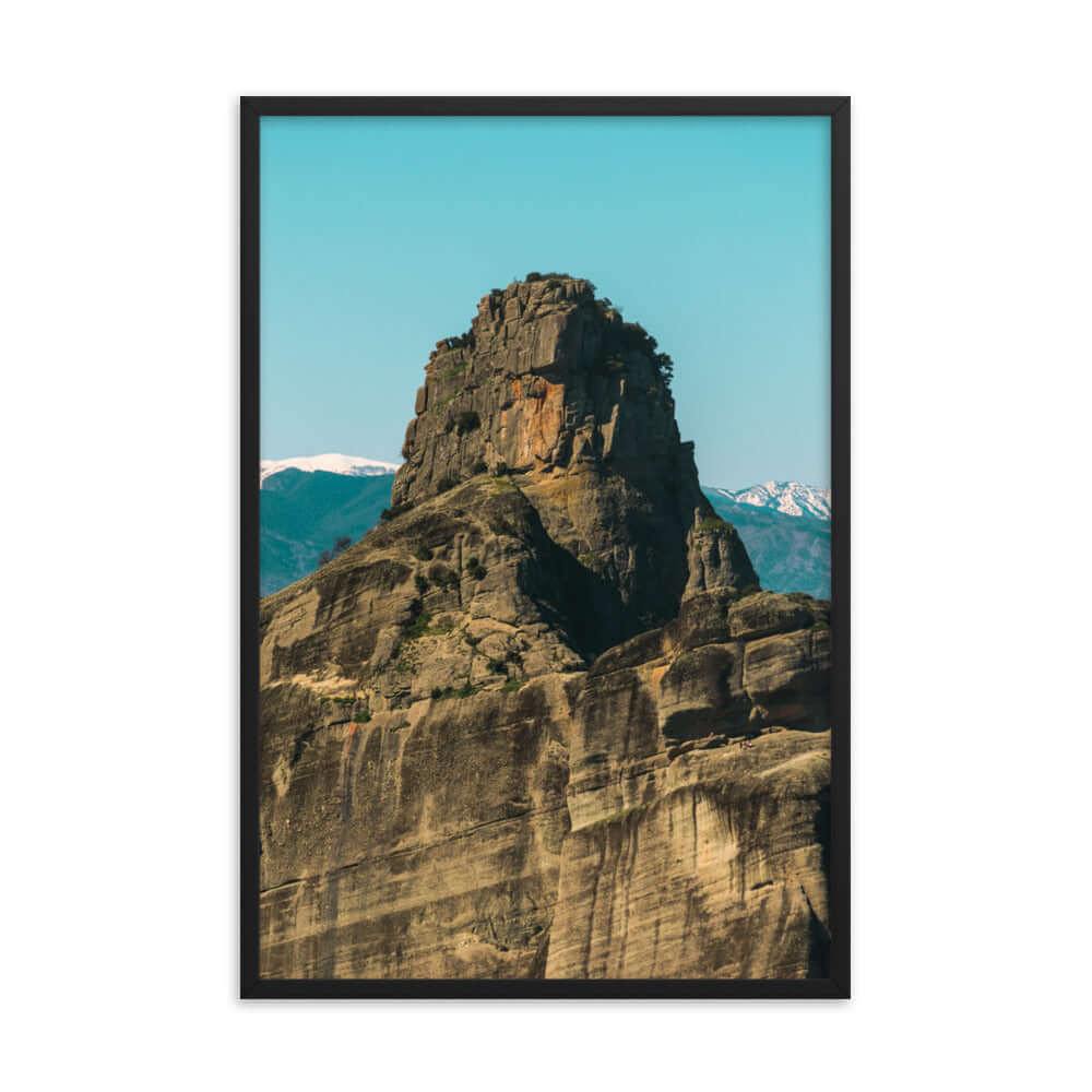 Meteora rock formation Greece