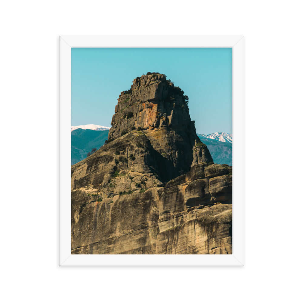 Meteora rock formation Greece