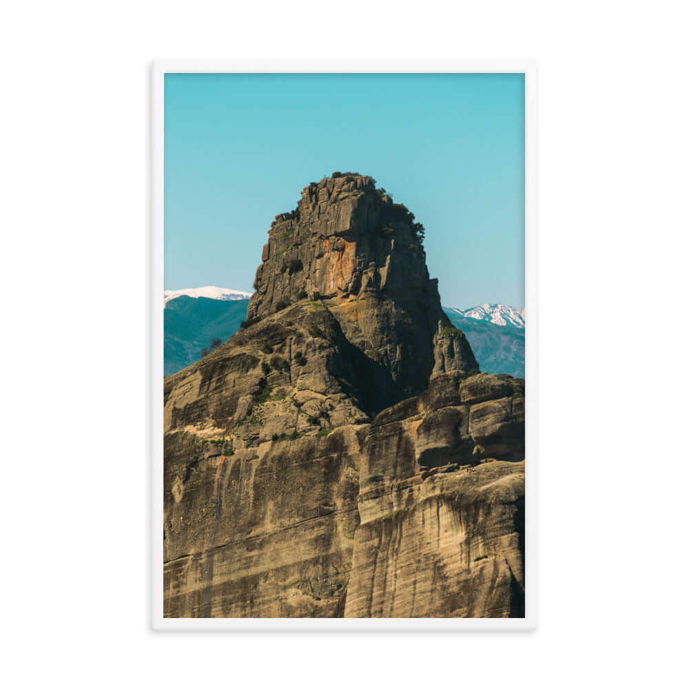 Meteora rock formation Greece