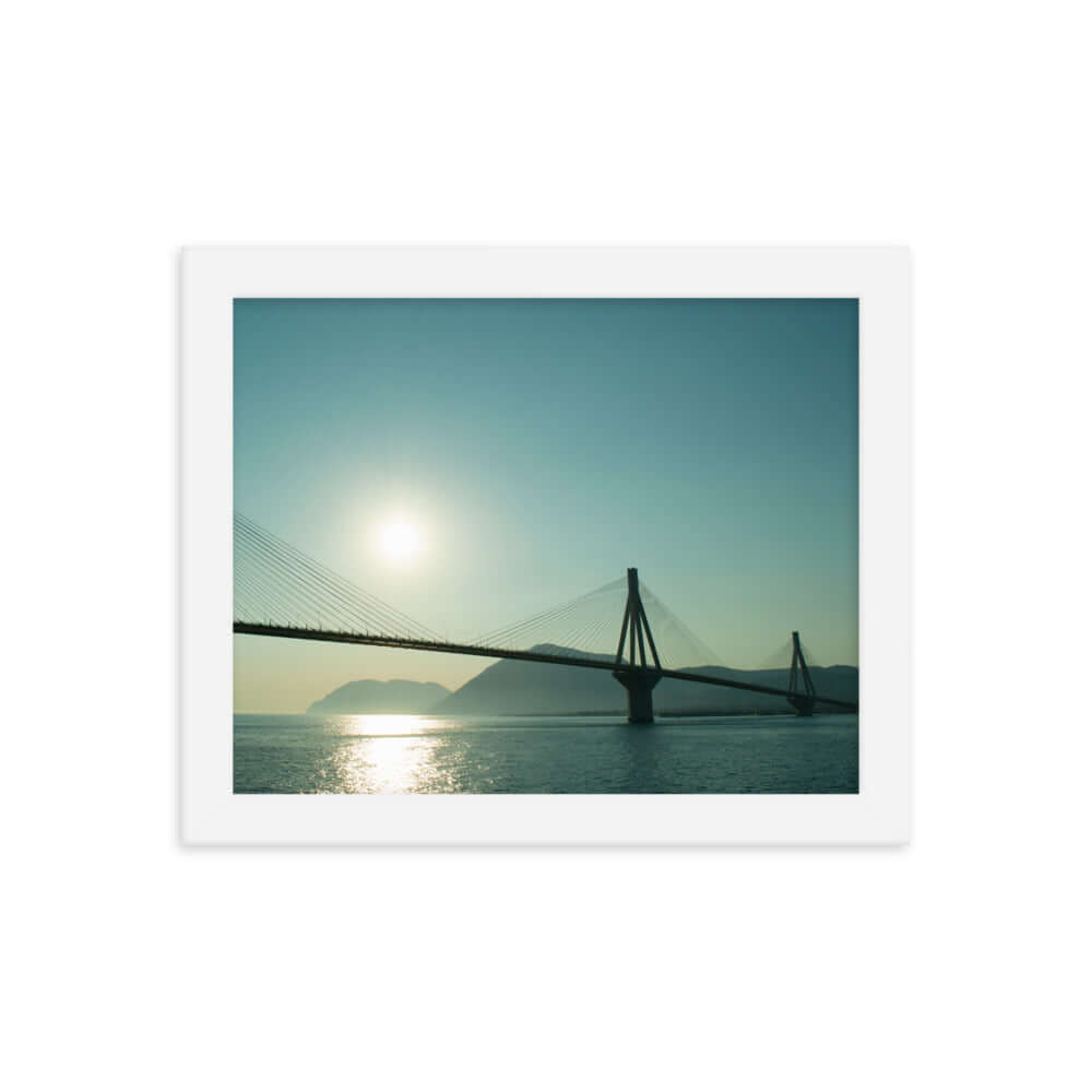 Rio Antirio Bridge Sunset