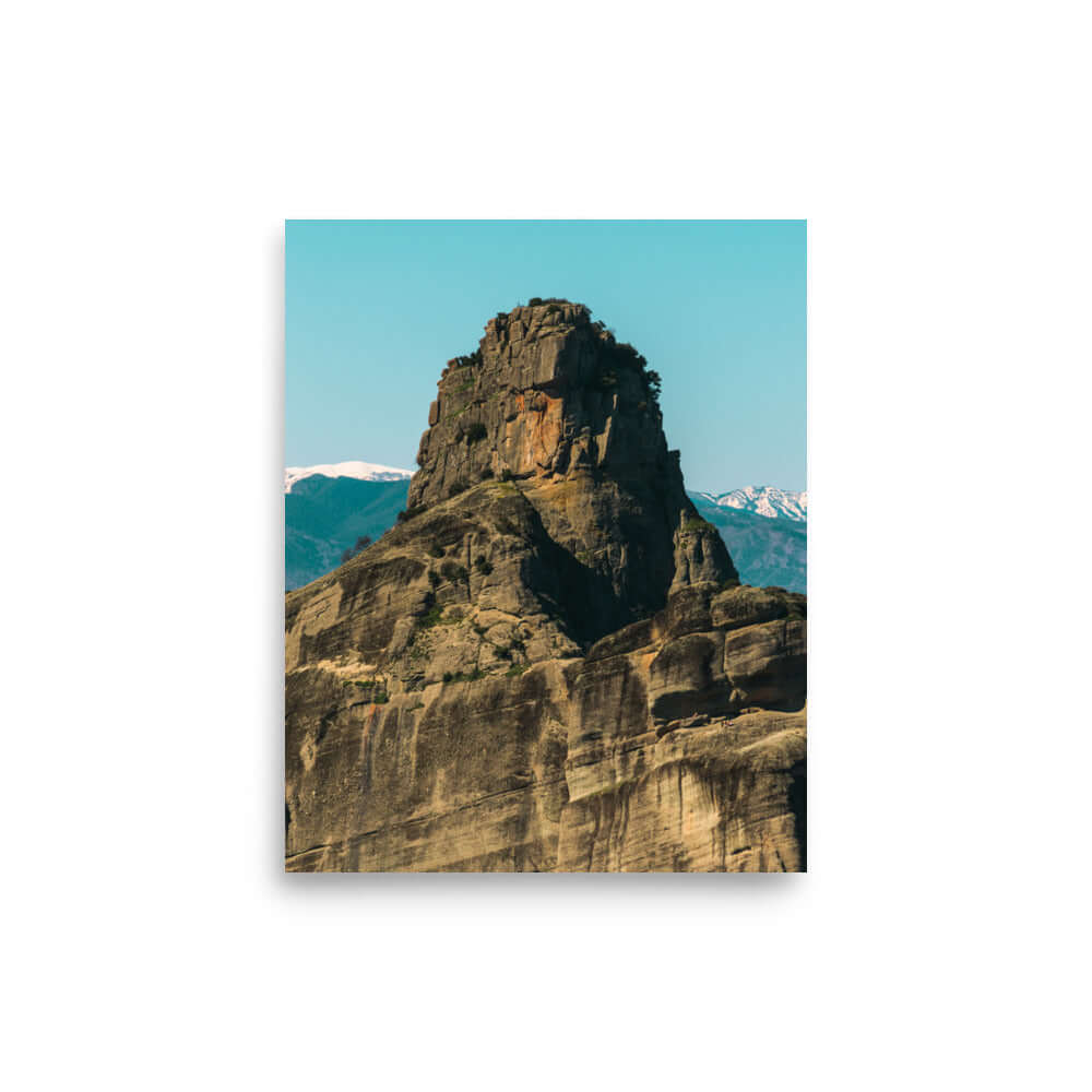 Meteora rock formation Greece