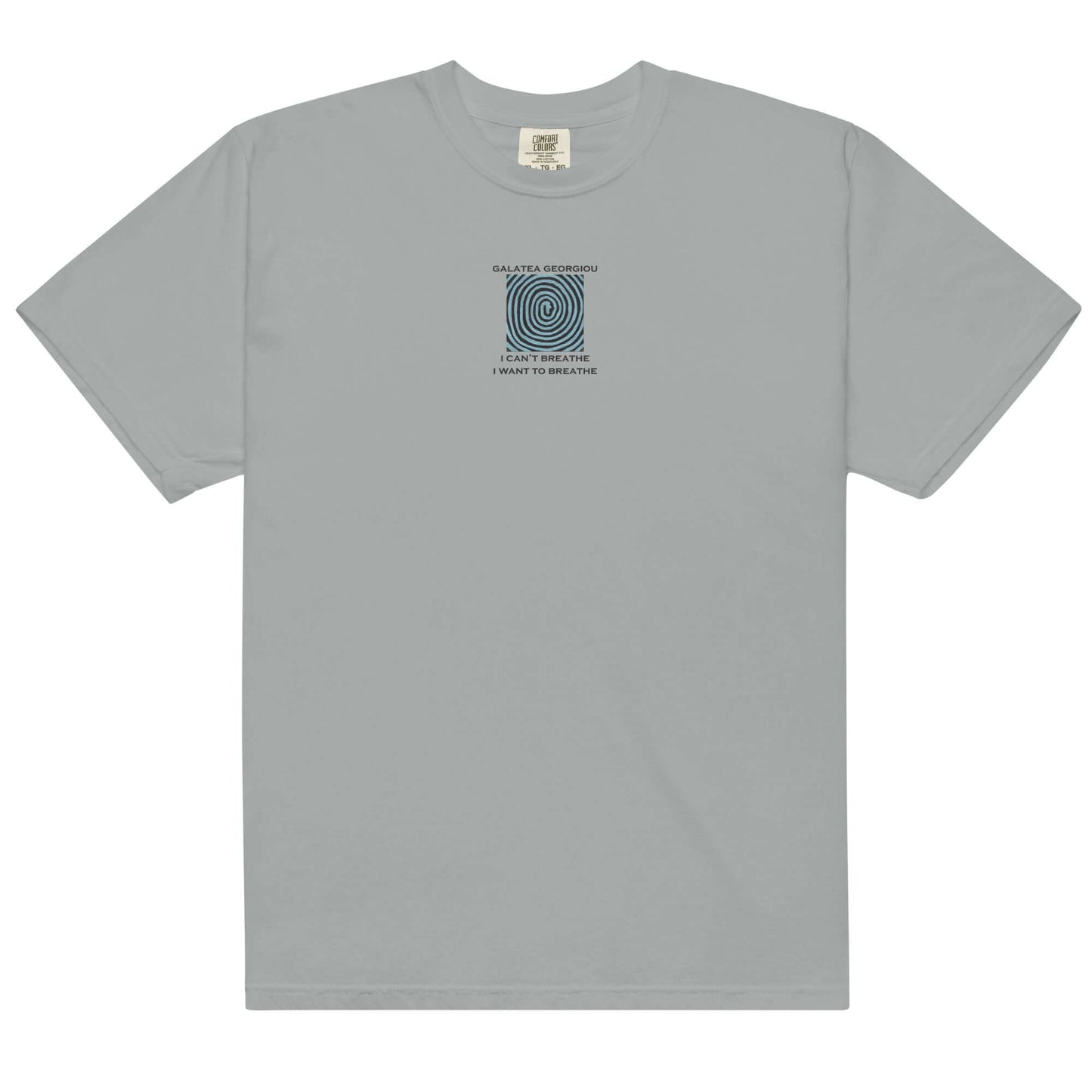 Lying - Embroidery Unisex garment-dyed heavyweight t-shirt