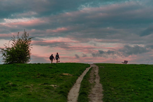 Romantic Sunset Scenery